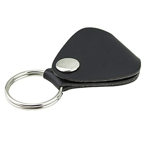 BDBHY Porte-clés en Cuir PU Porte-médiators De Guitare Porte-clés Plectres Sac Étui Looper Guitarra - Les Beatles, Paul McCartney, John Lennon, RIngo Starr, George Harrison BDBHY Porte-clés en Cuir PU Porte-médiators De Guitare Porte-clés Plectres Sac Étui Looper Guitarra – Image 4