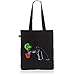 Produktbild style3 Darth Gardener - The plant of the Dark Force Biobaumwolle Beutel Jutebeutel Tasche Tote Bag, Farbe:Schwarz