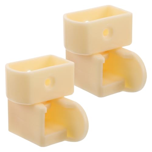 ERINGOGO 2juegos Hebillas Automáticas para Corralito de Fijador de Plástico para Puerta Hebillas Presión para Cuna para Dormitorio y Guardería