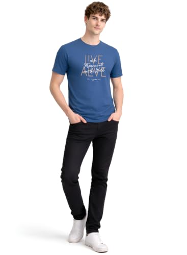 Image of ADRO Printed Tshirt for Men | Cotton Printed T-Shirt | Regular Fit Casual Mens T-Shirts | Premium Summer Tshirts
