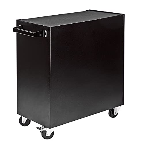 DEMA Werkstattwagen Werkzeugwagen Werkstattrollwagen mit Werkzeug Handwerkzeug 100-tlg. orange – Bild 4