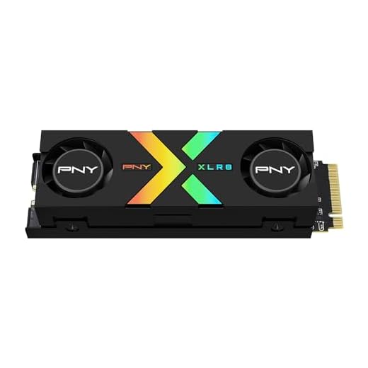 PNY CS3150 XLR8 Gaming Epic-X RGB™ 1TB M.2 NVMe Internal Solid State Drive (SSD) with RGB Heatsink - M280CS3150XHS-1TB-RB