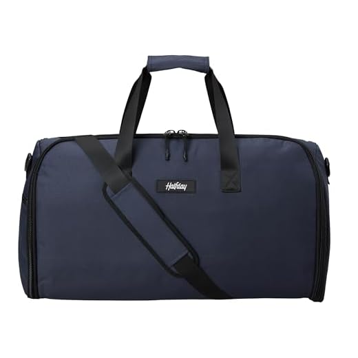 How to fit shirts in luggage Halfday 2-in-1 Garment Duffel Bag