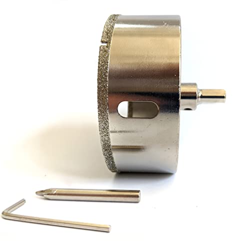 Drilax Broca Diamante 4" con Pin Piloto Removible miniatura 5
