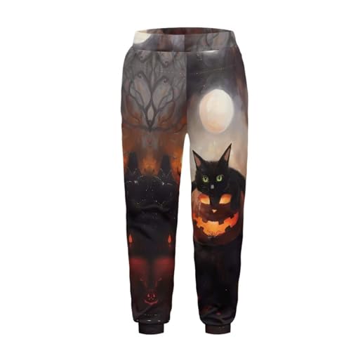 Athletic Sports Pants for Kids Funny Sweatpants for Halloween or Fall3