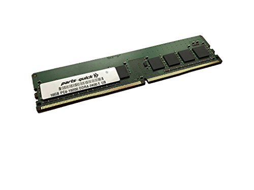 parts-quick 互換品/代替品 ASUS E3 PRO GAMING V5 DDR4 2400MHzのECC UDIMMのための16ギガバイトのメモリ 16 GB