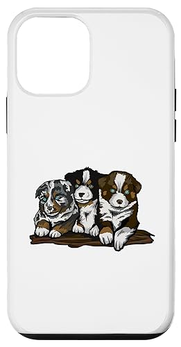 Motivi di cuccioli di pastore australiano. Australian Shepard Mom or Dad Regali Puppy per uomini, donne e bambini che amano i cuccioli.