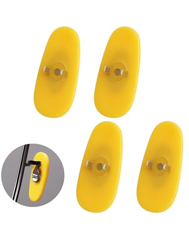 Image of Clear Soft Silicone Replacement Nose Pads for Ray-Ban Aviator RB3025 /RB3026 /RB3030 /RB3211 /RB3362 /RB3445 /RB4175