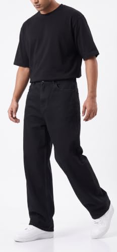JAAR FASHION Baggy Fit Jeans for Men Blue - Image 7