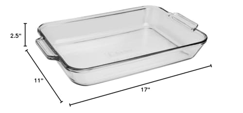 Anchor Hocking 81938OBL11 4.8 Quart Rectangular Glass Baking Dish thumb #7
