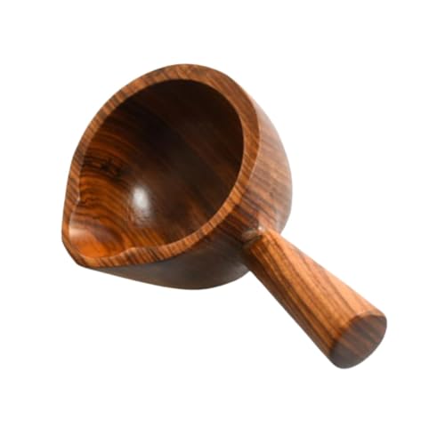 LIFKOME Assiette à Sauce Bois Avec Anse Résistante Pour Condiments Et Snacks Plat à Dips Pour Repas Et Réceptions Bol à Assaisonnement Rustique Pour Famille Et Restaurant