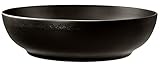 Seltmann 001.764301 Liberty Porzellan Schüssel, 65164 Dekor, Samtschwarz, 2.35 L Kapazität, 6.8cm Höhe, 25.4cm Durchmesser