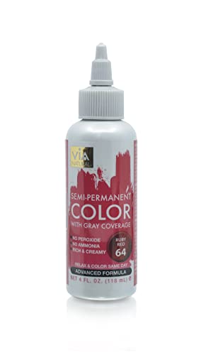 Color Semipermanente Ruby Red 4oz Via Natural