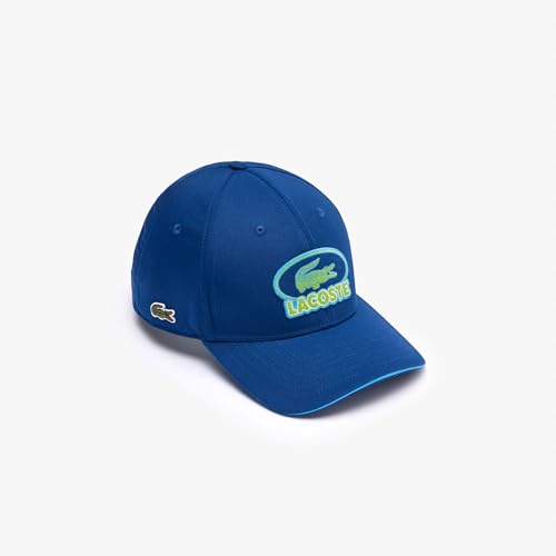 Image of Lacoste Men's Twill Baseball Cap, Globe, Medium
