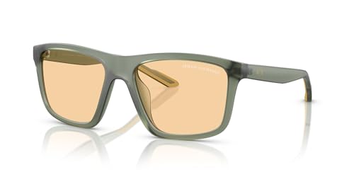 Image of Armani Exchange mens Ax4149su Universal Fit Square Sunglasses