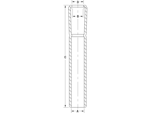 Image of Caplugs HB-20 HB Series - Vinyl Hose-Bend Restrictor, 12 Pack, Black Plastic, 0.616 inch W x 5.29 inch L Fluid Flow Maintenance, Hydraulic and Pressure Wash Hoses, Manufacturing, Construction (ZHB20Q1)