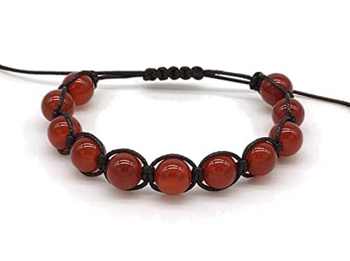 Bracciale Unisex Portonovo Con Pietre Naturali E Dettagli In Metallo Brunito Ref Bra042502