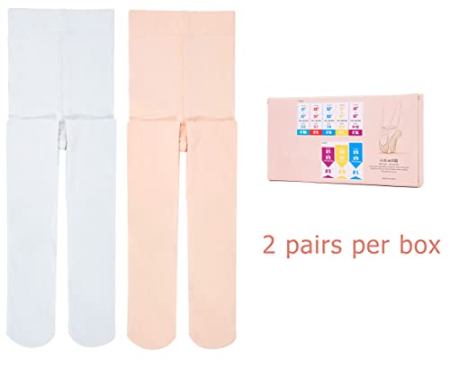 Image of danswan Ballet Dance Tights Footed Ballet Legging Stocking for Girls Students Practice (Kids /Women /Toddler)