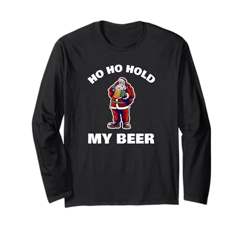 Santa Claus XMAS Chrismas Ho Ho Hold My Beer �t�@�[�U�[�E�N���X�}�X ����T�V���c