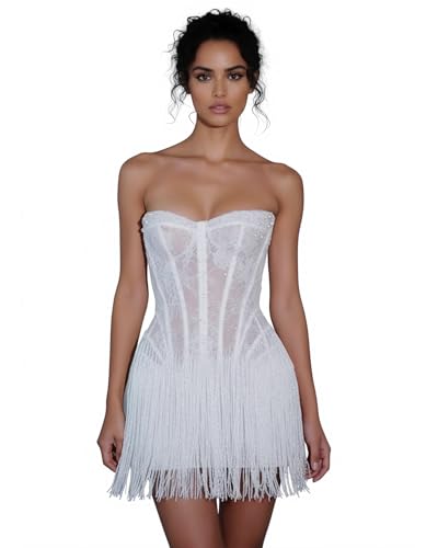 SZJMS Lace Short Rehearsal Dinner Dresses for Bride 2026 Vintage Courthouse Wedding Dress with...