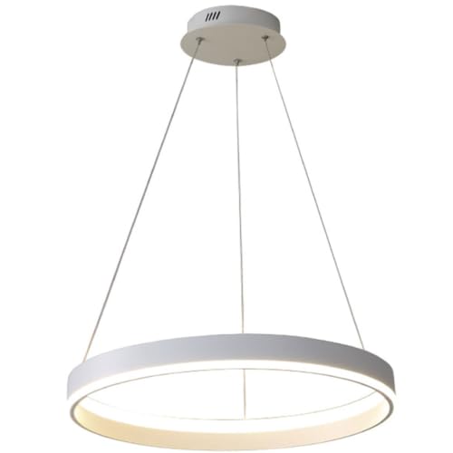 Lámpara de techo alta para zonas oscuras: iluminación LED circular de bajo consumo para cocina