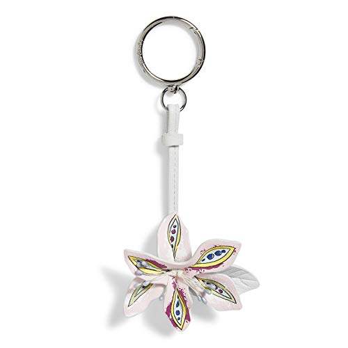 Porte-clé pour femme Vera Bradley avec breloque fleurs et colibri pour sac