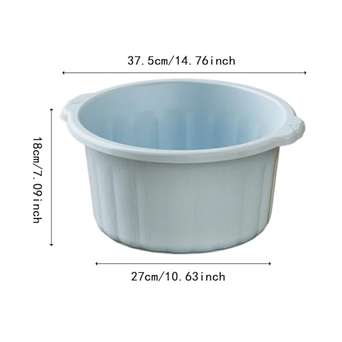 Bañera para pies portátil para pedicura azul miniatura 3
