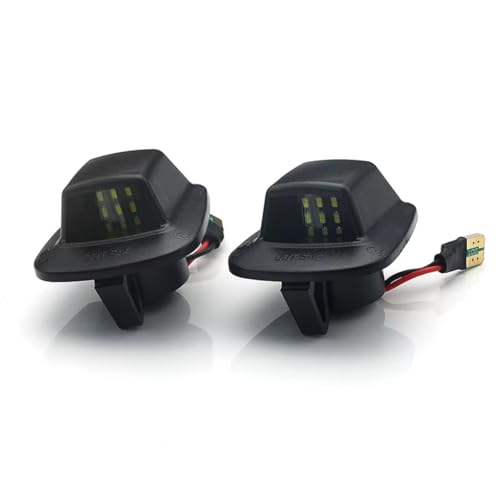 Luz de matrícula vehículo compatible con Dodge Dakota 1997 2005 2011 iluminación trasera