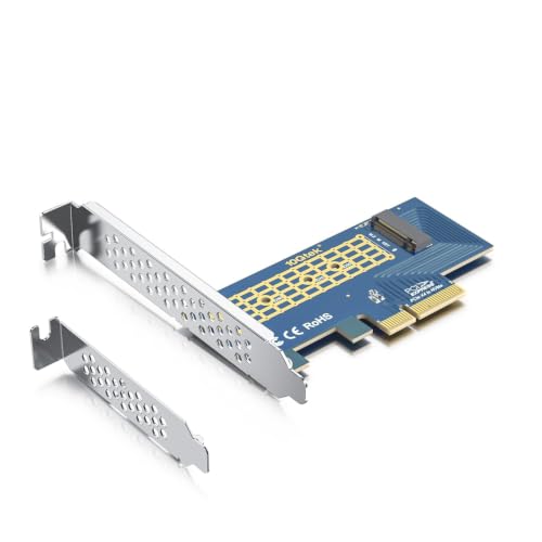 Tarjetas de expansión PCIe para SSD NVME con soporte M-Key y transferencias de alta velocidad