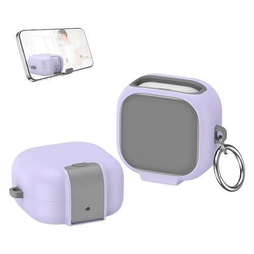 for Galaxy Buds 4 / Buds 4 Pro�p�C���z���P�[�X�ATPU�ی�J�o�[�A�܂肽���ݎ��X�^���h�����A�ϏՌ������h�~�V���v���f�U�C���A���킢���J���[�A�N�Z�T���[