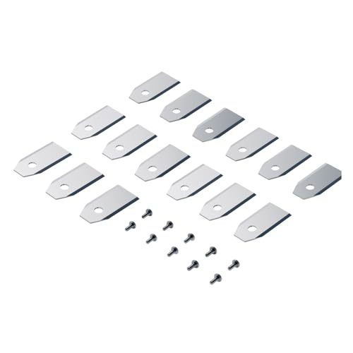 Image of ANTHBOT Blade Set for Robot Lawn Mower, 15 Pieces, Compatible with Genie Series Genie 600 /1000 /3000
