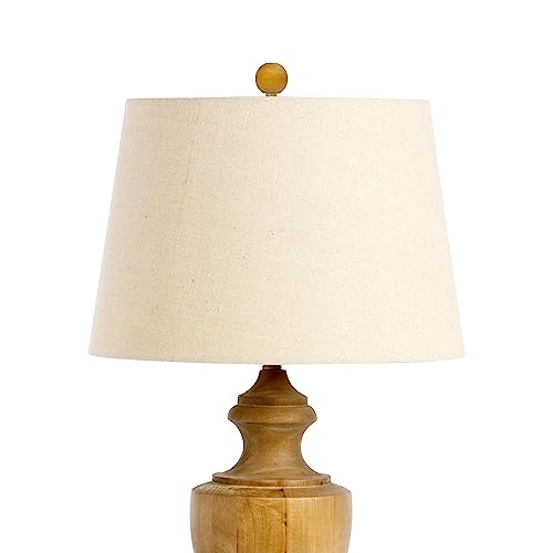 Image of Royal Designs, Inc. Wood Finial for Lamp Shade, Crafted in the USA, FS-1001UF-2, Natural Finish, Pack of 2