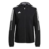 Schmal geschnitten adidas Damen Tiro21 Fußballjacke, Black, L