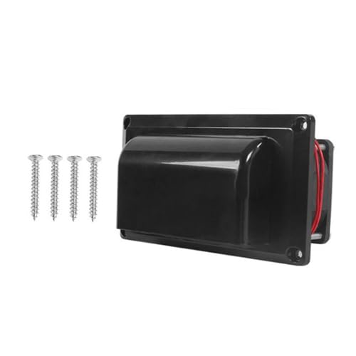 Ventilador de ventilación lateral para RV de 12V negro y compacto para caravana 2