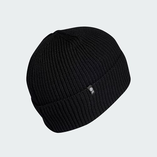 Bonnet Tiro League Woolie adidas en maille douce noire et blanche taille XS-S - 2