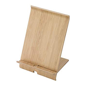 IKEA Sigfinn Bamboo Veneer, with Practical Cable Opening Mobile Phone Holder
