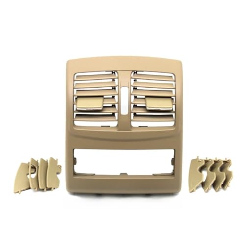 Rejilla de ventilación trasera Mercedes W212 E200 E300 panel de aire acondicionado beige