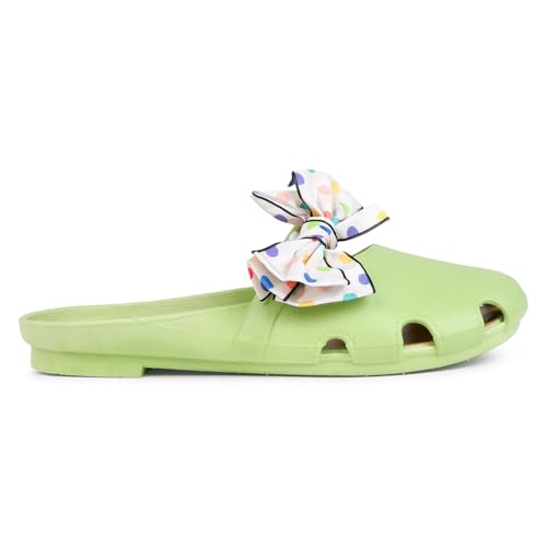 Image of CASSIEY Fashion Slippers For Women slipper Printed Bow design Slip on Flat Sandals