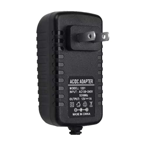 Adaptateur secteur 12V 1.5A prise murale pour remplacer une alimentation de caméra défectueuse