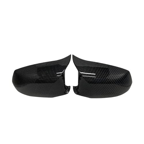 Cache rétroviseur BMW F10 noir carbone look course pour Série 5 2010-2013