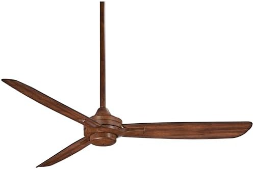 MINKA-AIRE F727-DK Rudolph 52" 3-Blade Ceiling Fan in Distressed Koa Finish with Distressed Koa Blades