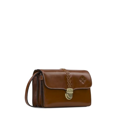 Patricia Nash Leather Crossbody Bag - Bianco Crossbody Organizer, 100% Full Grain Leather Crossbody Purse for Women3