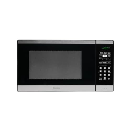 Danby DBMW0925BBS 0.9 cu. ft. Countertop Microwave in Black and Stainless Steel
