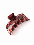 Beautiful Zig Zag 8.5cm Ladies Hair Clip Claw Clamp (Tort)
