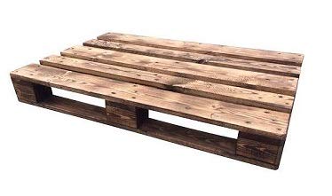 10 Stück geflammte dunkel lasierte aus fabriksneuen Europaletten 10er Set 10 Pack Cover