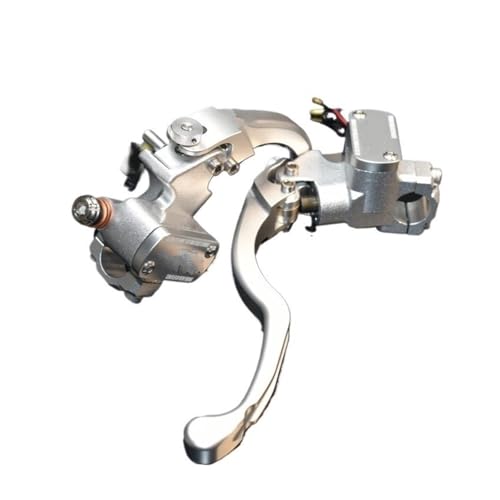 Poignée d'embrayage de moto 17,5mm universelle en acier inoxydable usiné CNC