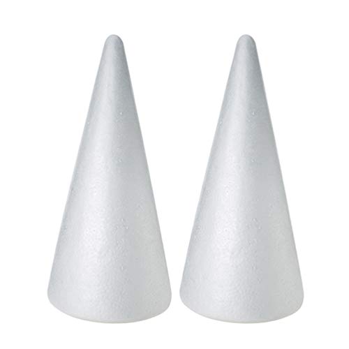 KuKiMa Styropor-Kegel 120 Mm, 5 Stück