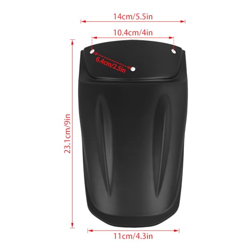 Image of CHIFUN Front Fender Mudguard Extender for Rebel 500 300 CMX500 CMX300 2017-2026, Motorcycle Wheel Cover Splash Guard Extension Dust Guards Accessories