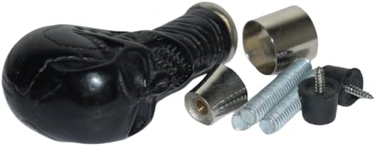 Miniatura 3 de FICUS GIFT Mango de calavera negra con ketet completo para bastón