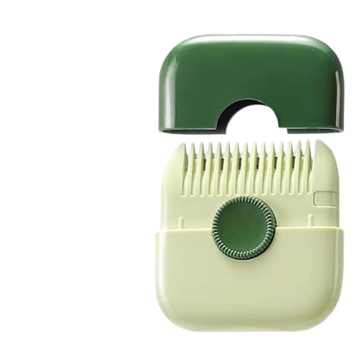 Unisex 2 In 1 Hand Powered Hair Trimmer, Double Sided Baby Hair Cutting Razor Comb, Sharp Hair Cutter Comb, Hair Clipper Bang Comb Styling Tool-image-8